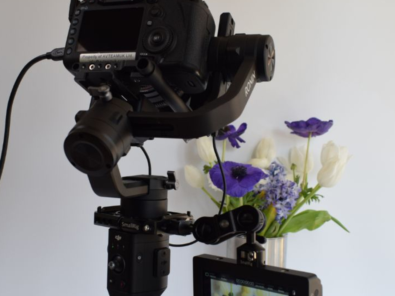 Dji ronin-s with focus motor