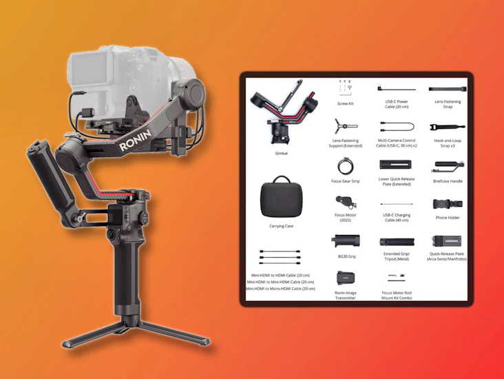 Dji rs 3 pro combo, rs3 3-axis gimbal stabilizer