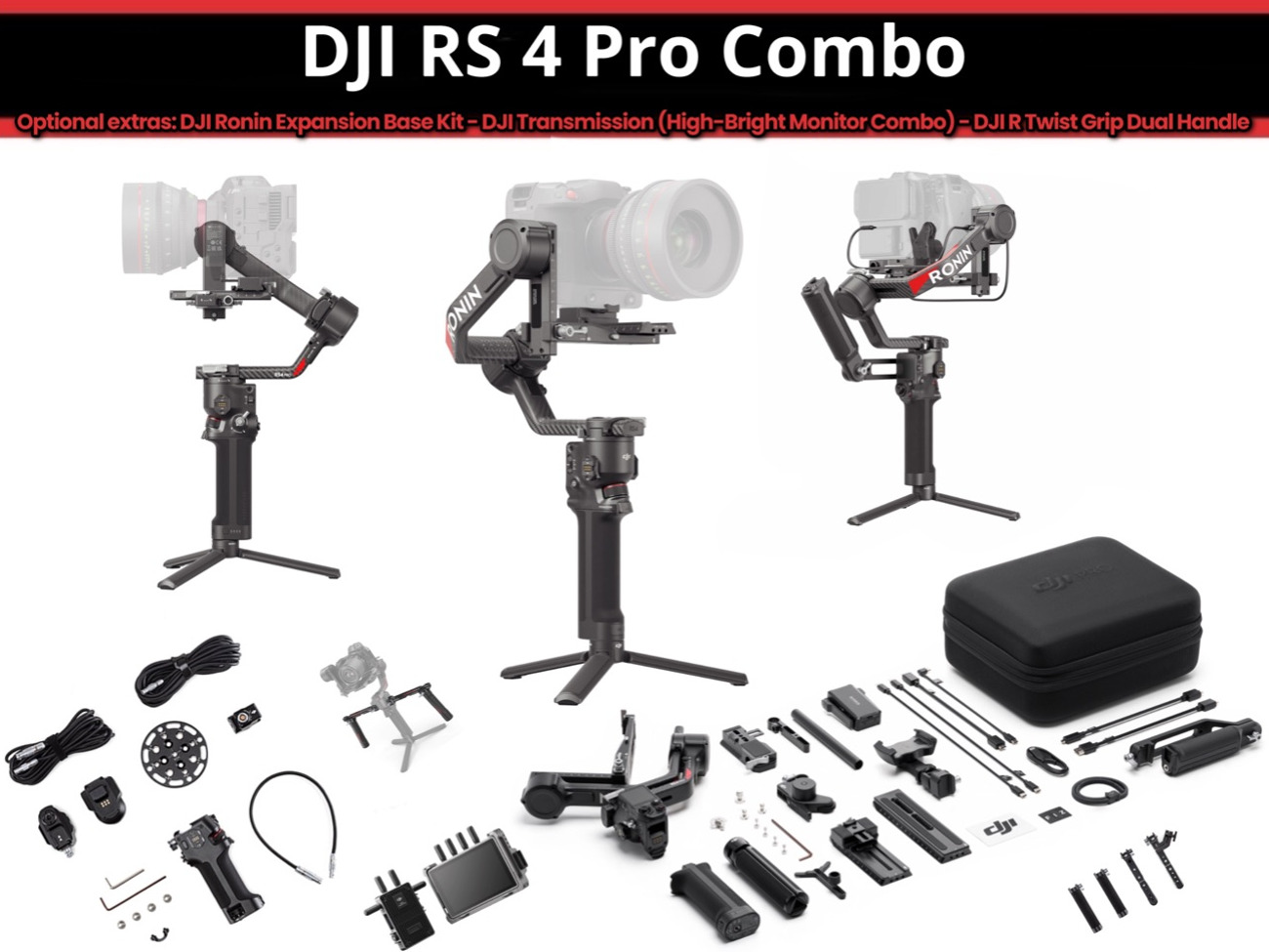 Dji ronin rs4 pro combo