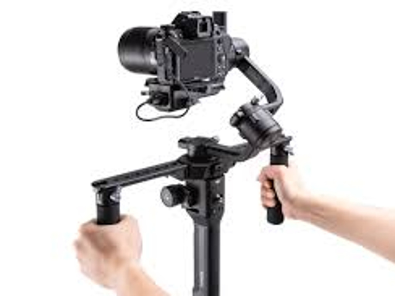 Dji rs2 with dual handle set 