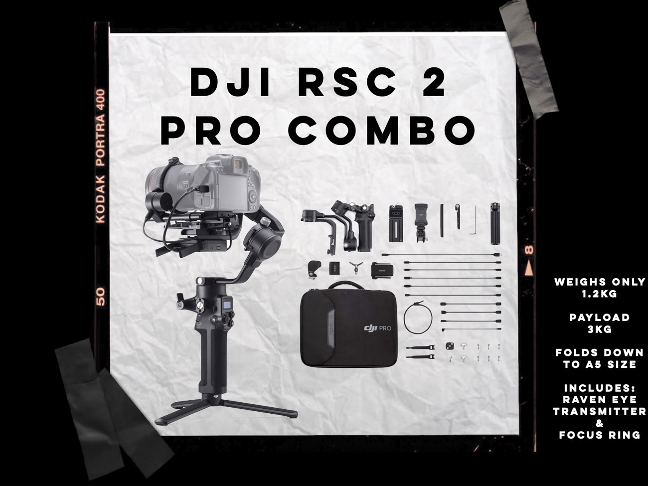 Dji rsc 2 pro combo kit