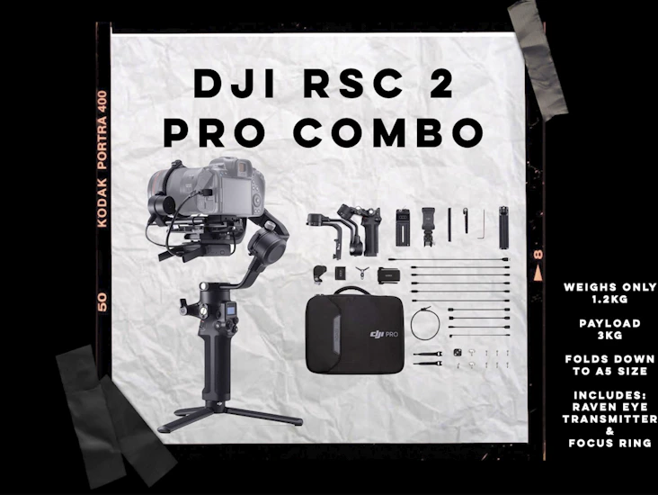 Dji rsc 2 pro combo kit