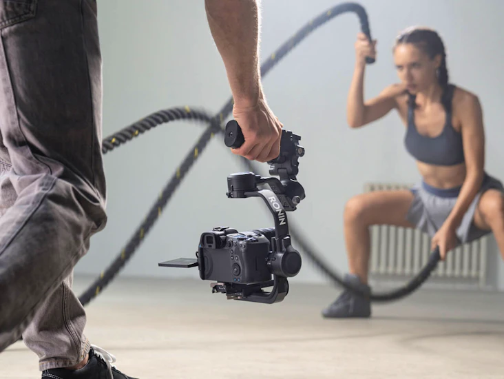 Dji rsc 2 pro combo gimbal stabilizer & raveneye