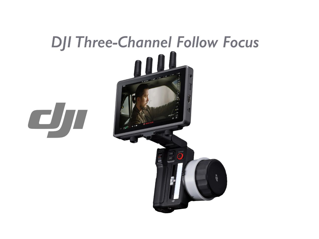 Dji three-channel follow focus / ronin 4d / inspire 3