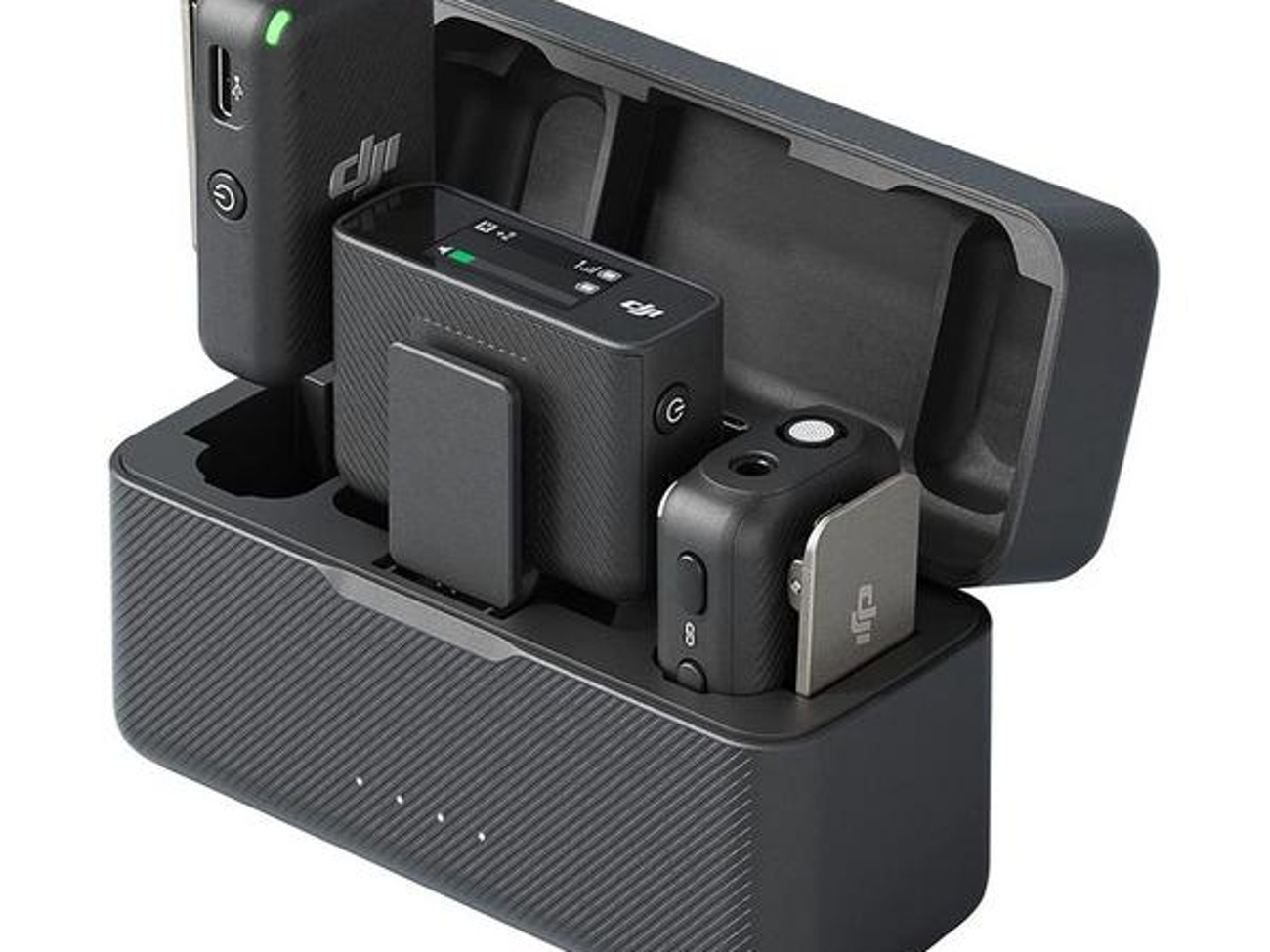 Dji wireless mic kit (2 tx + 1 rx + charging case)