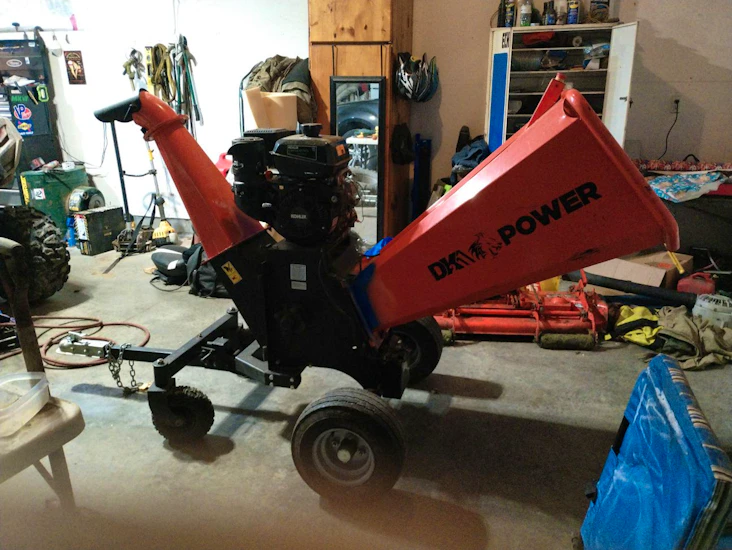 Dk2 6" wood chipper (towable)