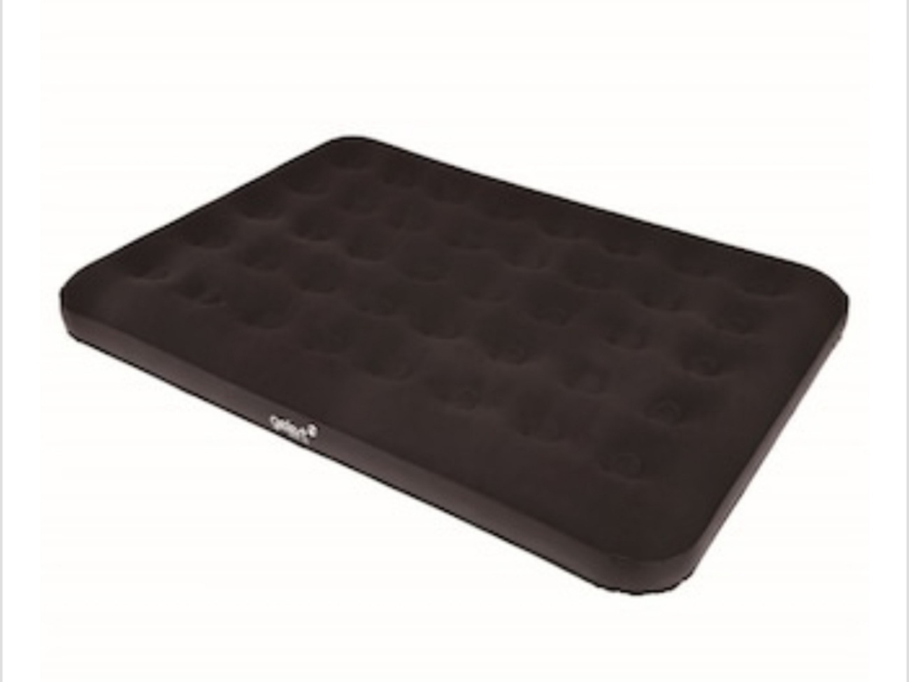 Double airbed with electric pump