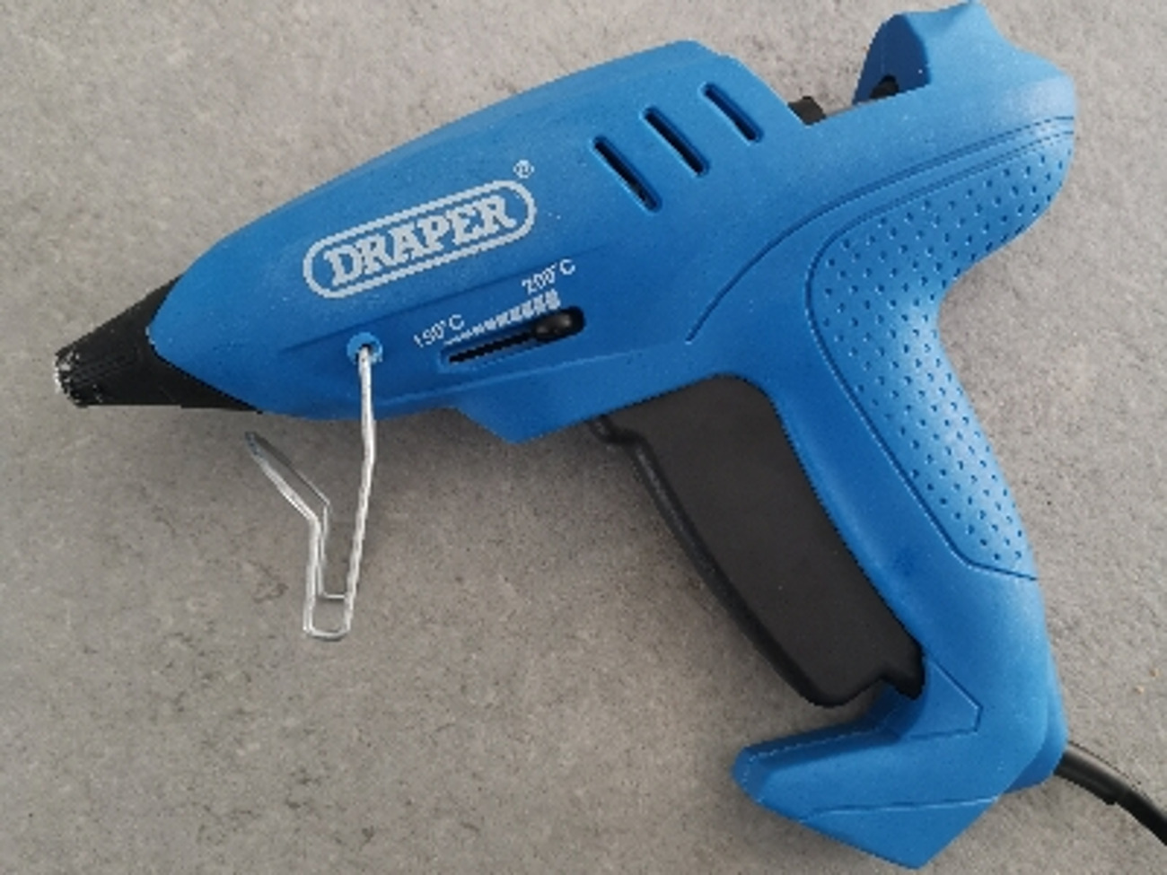 Draper variable heat glue gun 