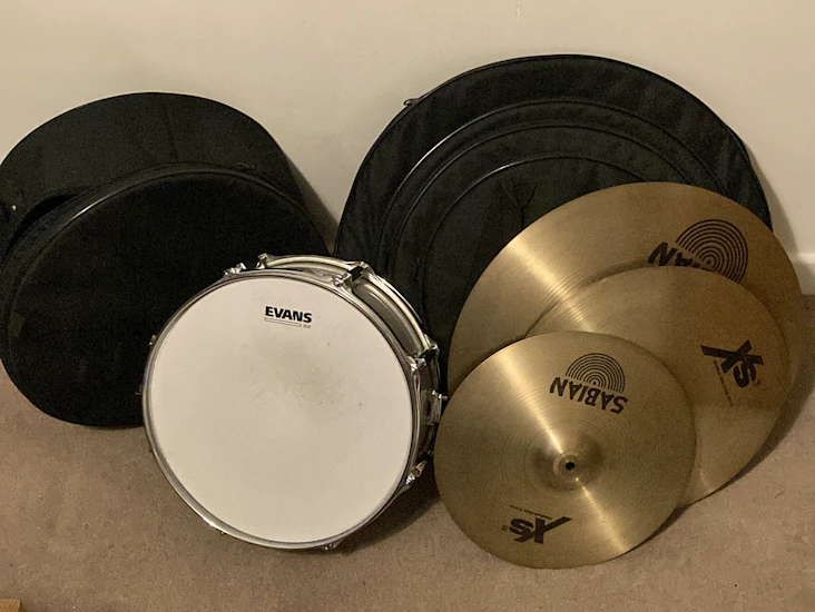 Drum breakables (cymbal / snare / pedal)
