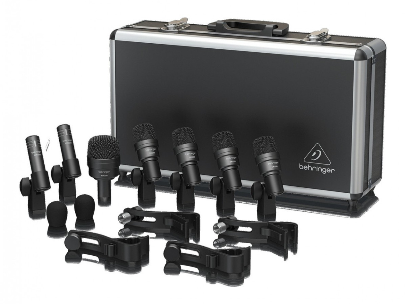 Drum mic microphone set behringer 7-piece 
