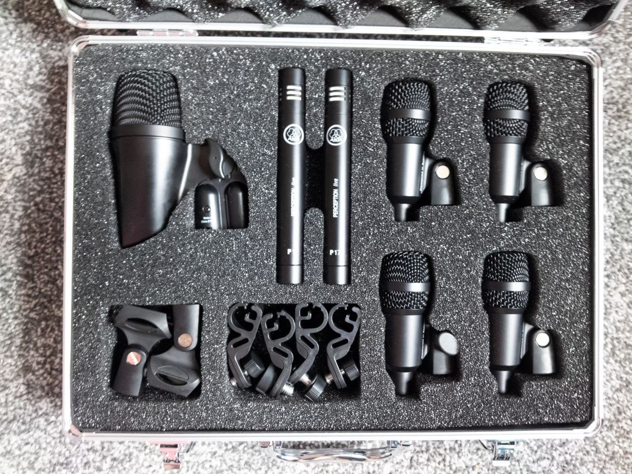 Drum mics - akg session 1