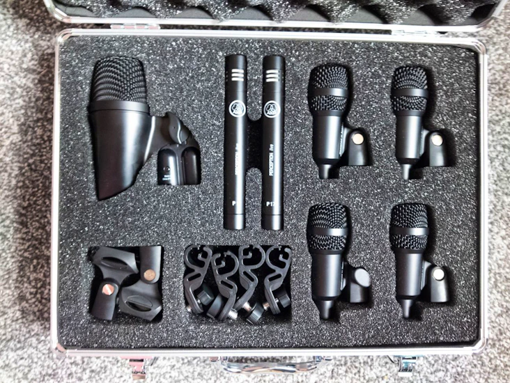 Drum mics - akg session 1
