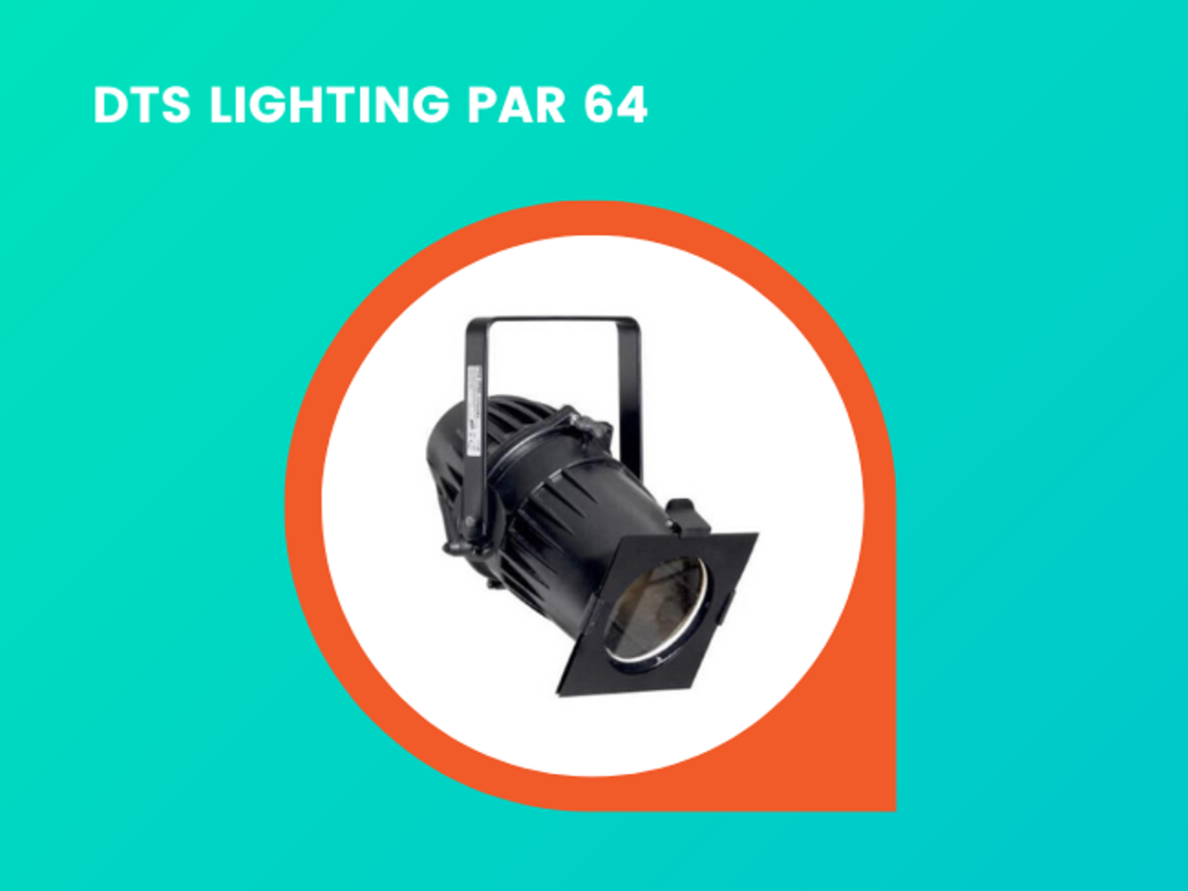 Dts lighting par 64