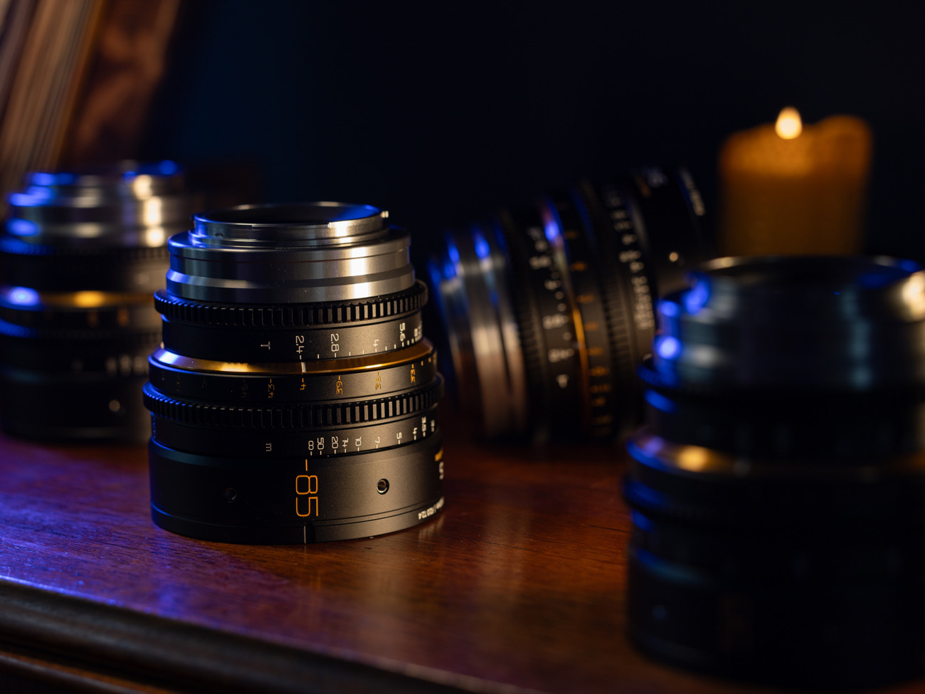 Dulens apo mini prime lens set - 31/43/58/85