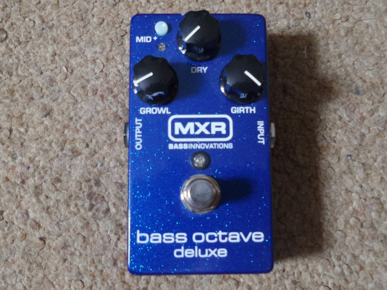 Dunlop mxr bass octave pedal