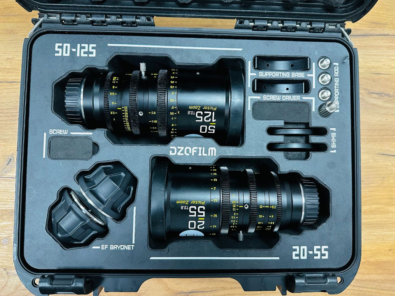 Dzo film pictor zoom (50-125mm t2.8 & 20-55mm t.28)