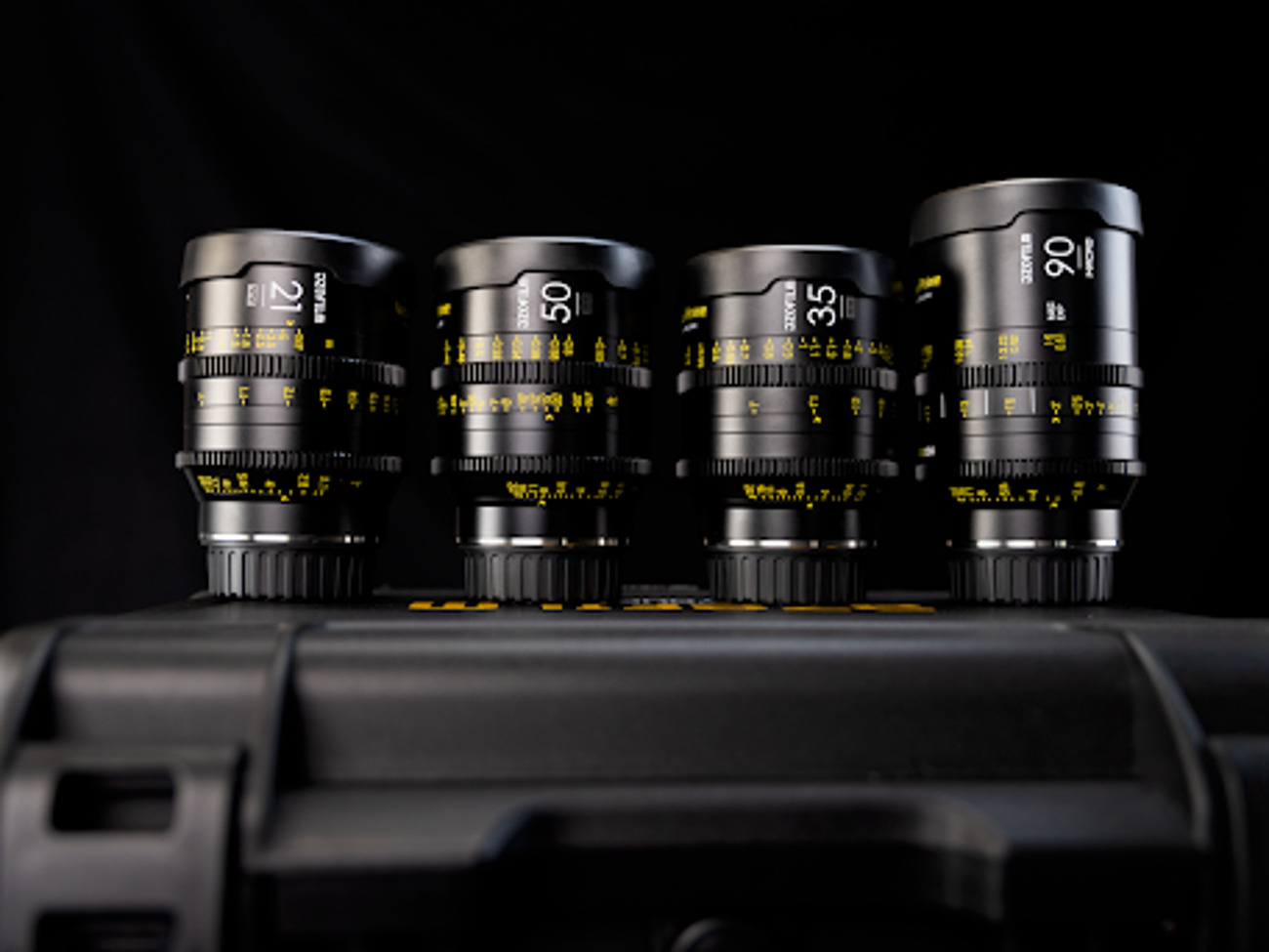 Dzo film prime lens set (21,35,50,90macro)