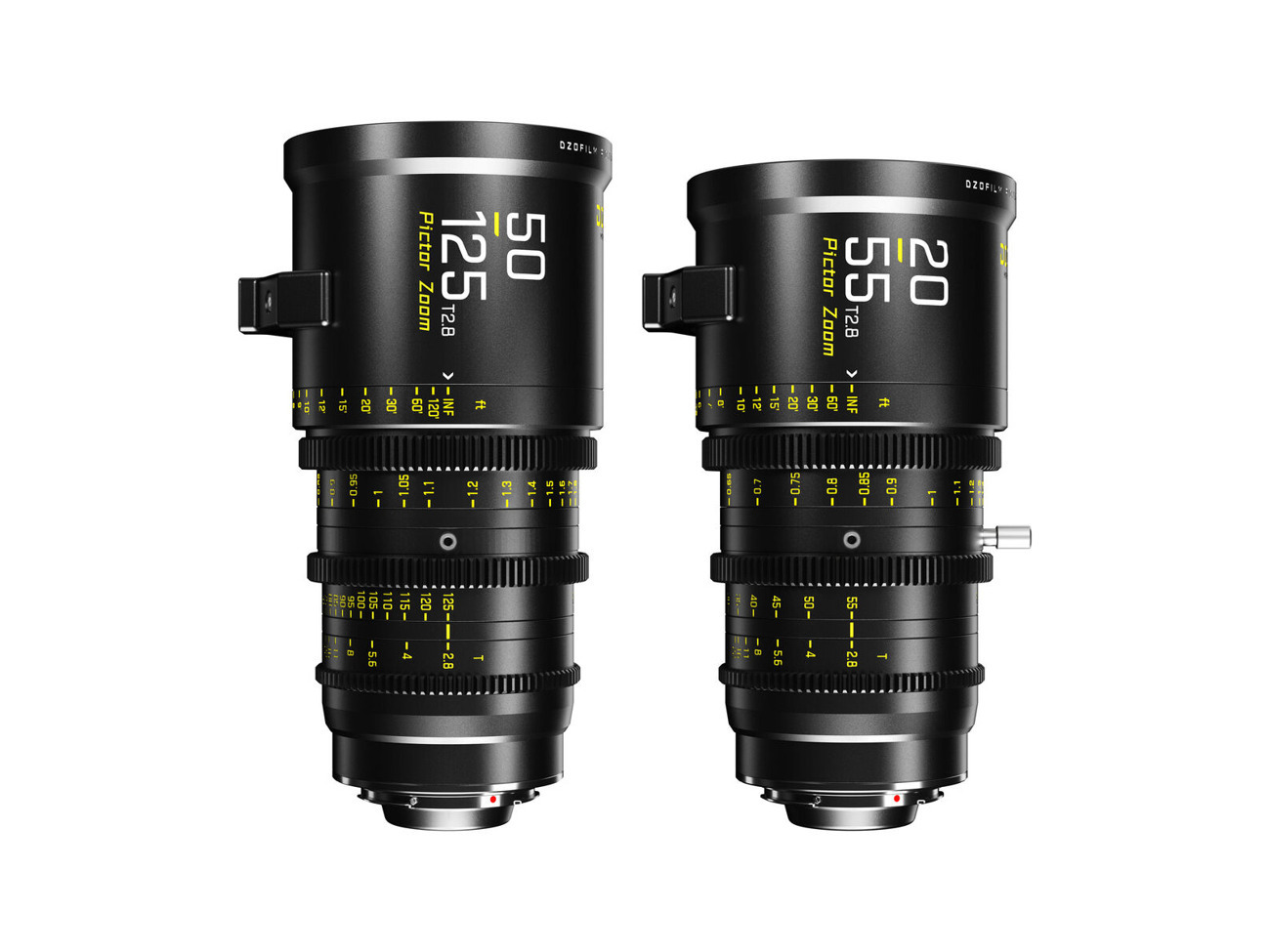 Dzofilm pictor 20-55mm and 50-125mm t2.8 pl/ef/rf/e