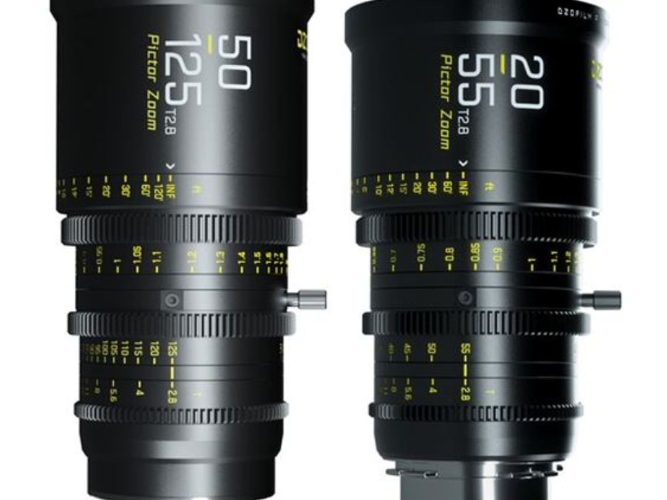 Dzofilm pictor zoom 20-55mm + 50-125mm ef/pl mount
