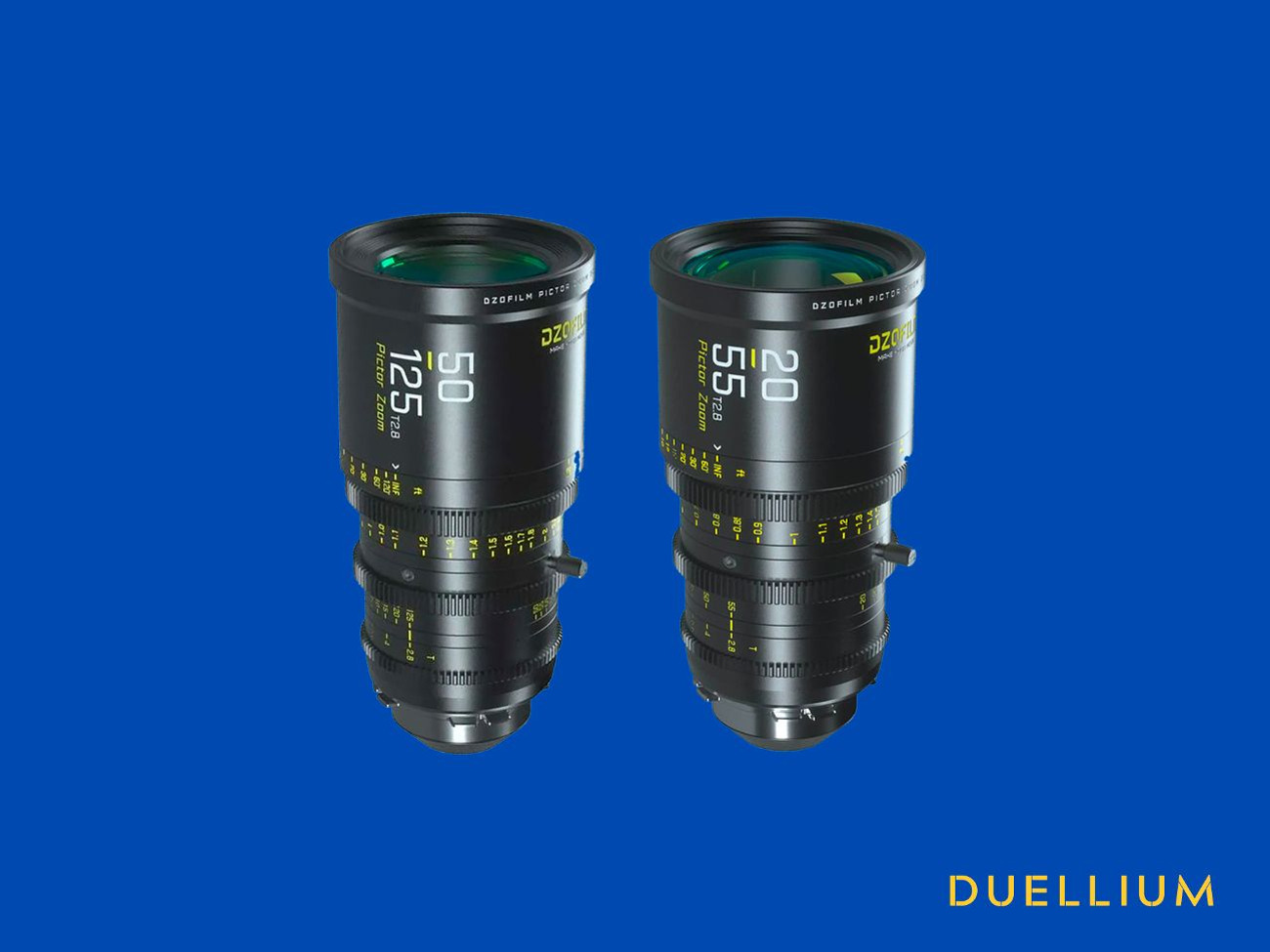 Dzofilm pictor zoom 20-55mm + 50-125mm ef/pl mount