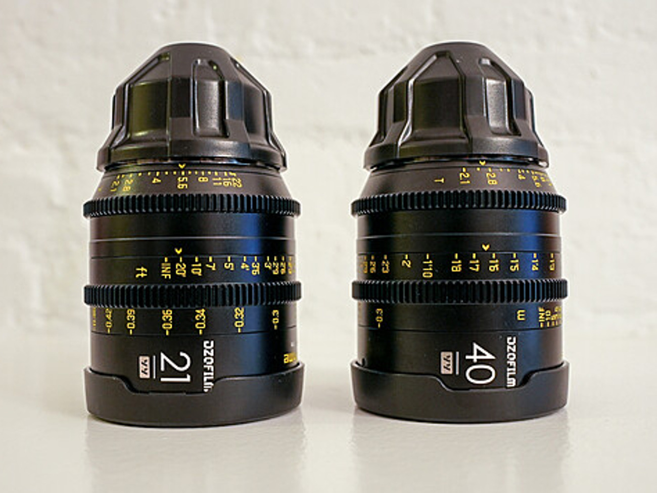 Dzofilm vespid 25mm + 40mm t1.9 cine prime lens kit pl arri red rf ef canon e