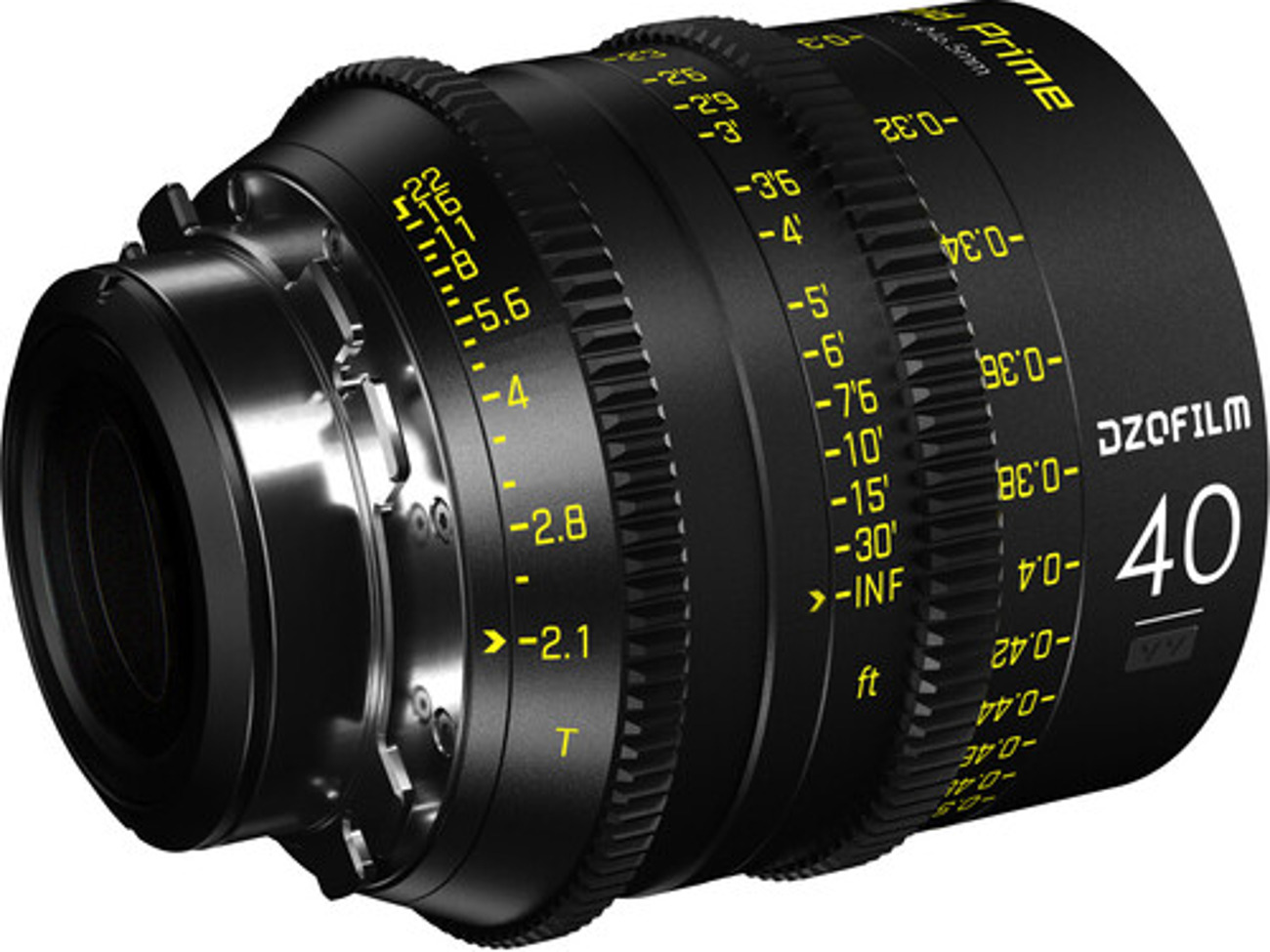 Dzofilm vespid prime 40mm t2.1 cine lens ef/pl arri red komodo canon c70 sony fx3/6/9 dzo