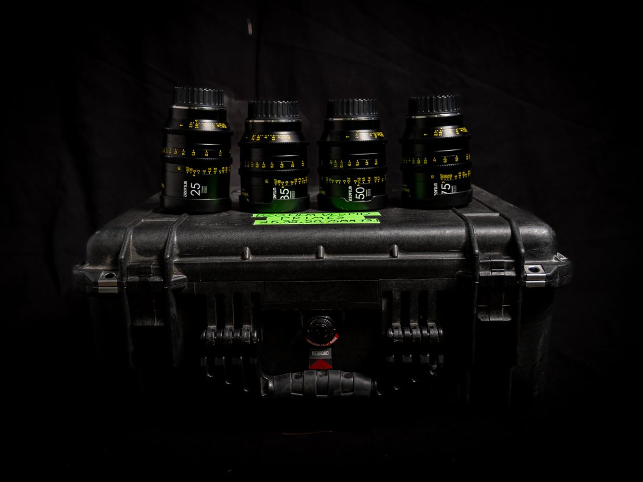 Dzofilm vespid prime t2.1 lens set (25,35,50,75mm) - pl/ef