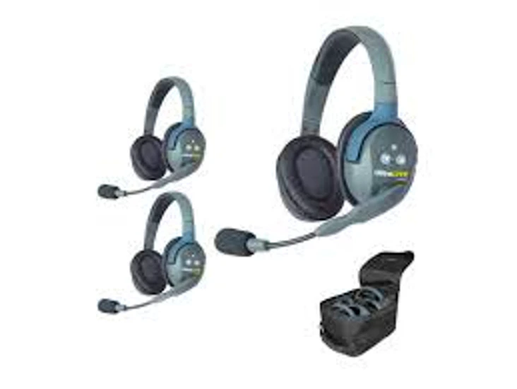 Eartec ultralite hd. 3 headset kit