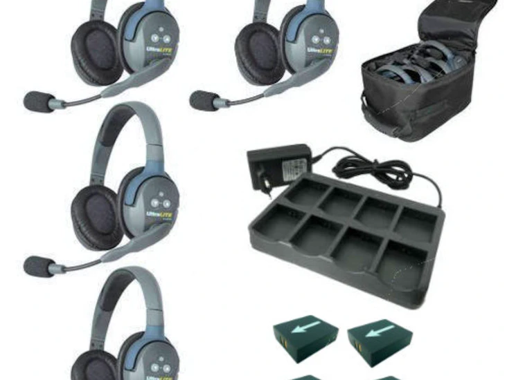 Eartec ultralite hd headset radio set