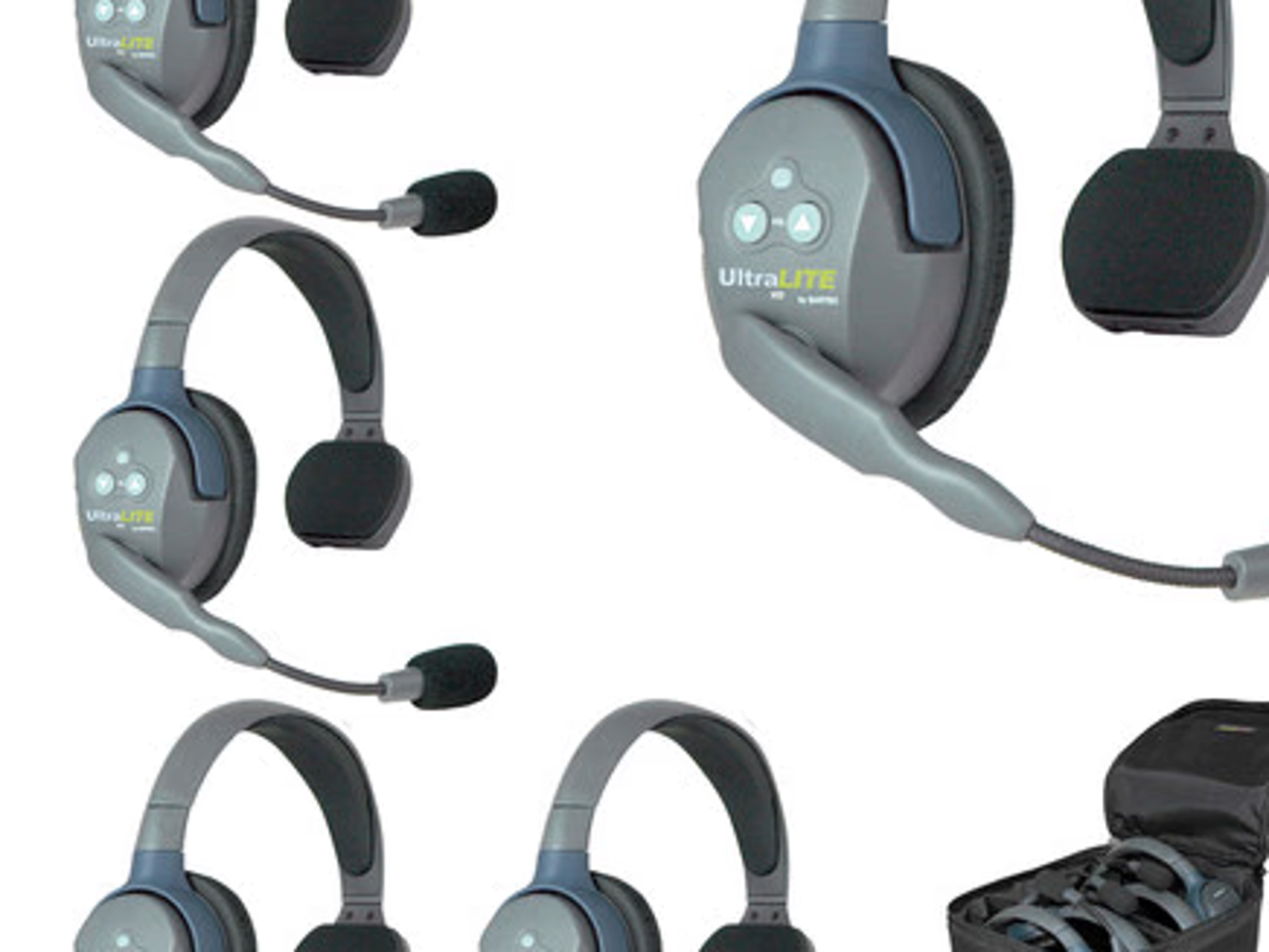 Eartec ultralite hd headset radio set x5 