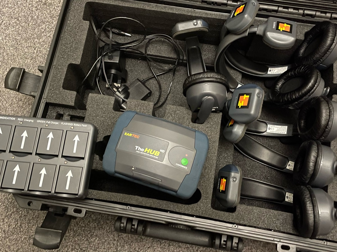 Eartec ultralite wireless hd headset radio set