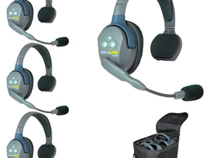 Eartech ultralite hd. 4 headset kit