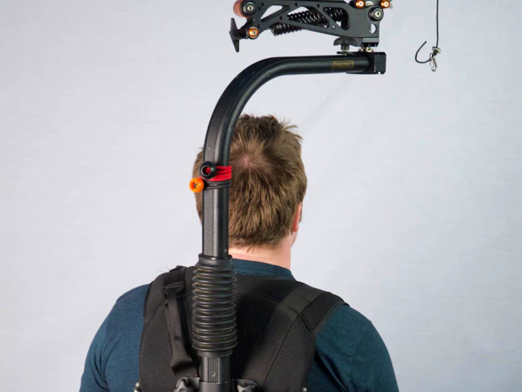 Easy rig gimbal system with flowcine serene arm