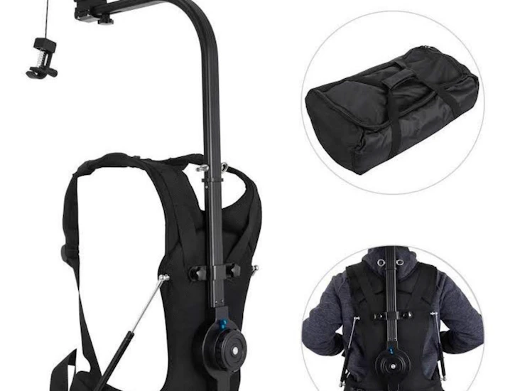 Easyrig camera stabilization