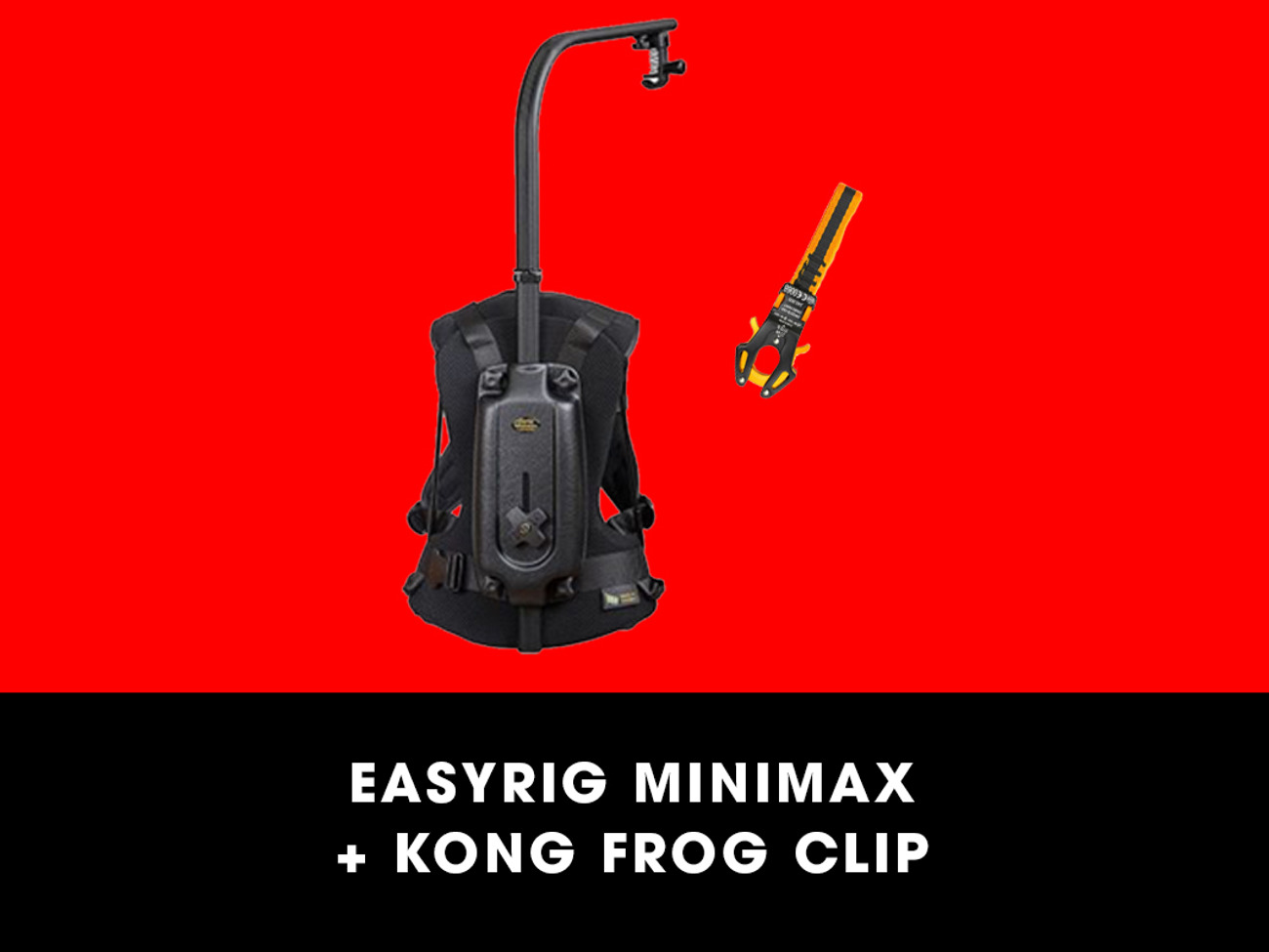 Easyrig minimax + kong frog clip