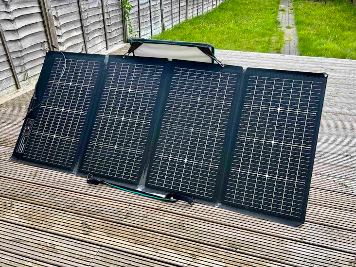 Ecoflow 220w bifacial solar panel