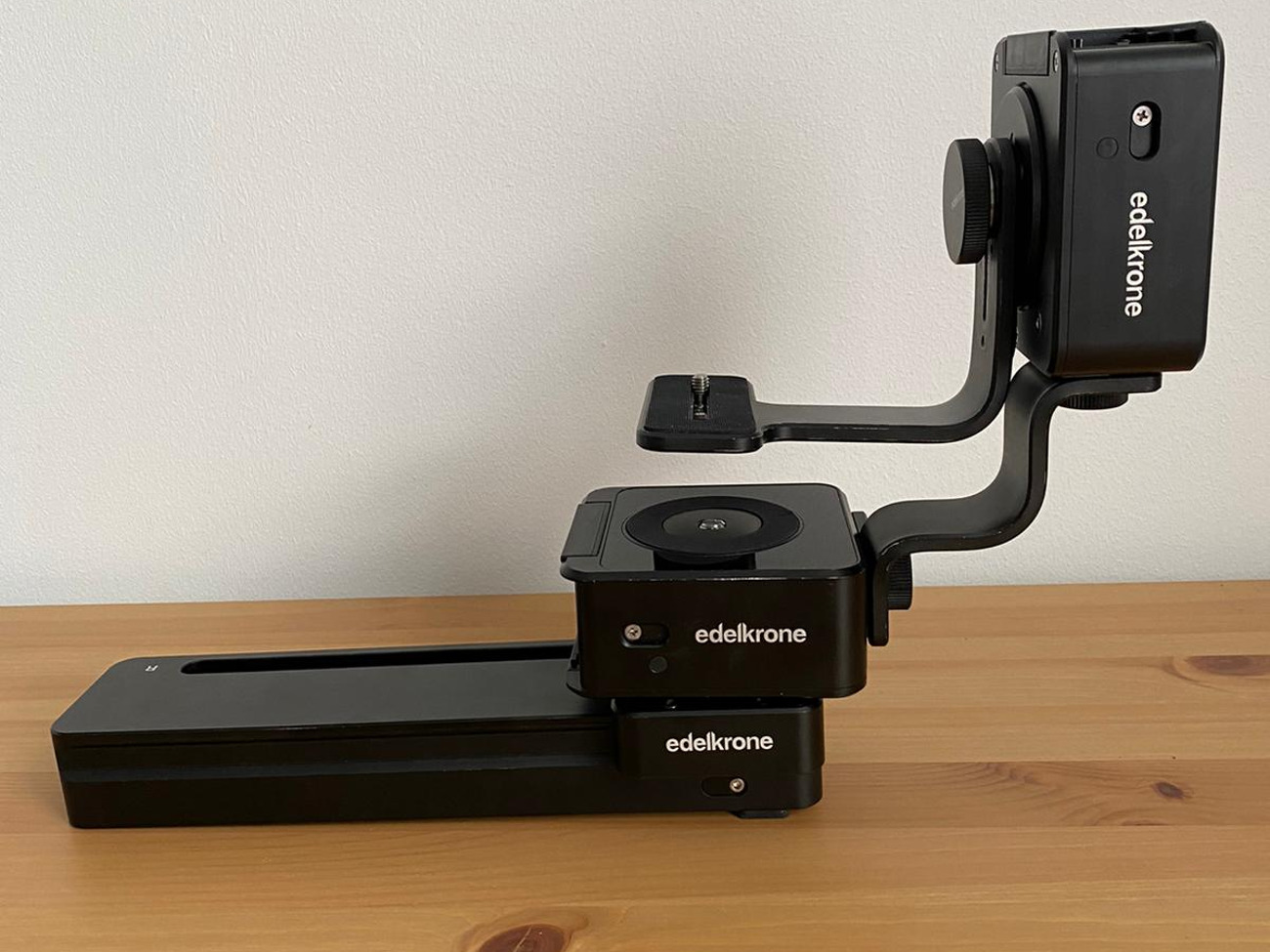 Edelkrone sliderone v2 + 2x head one + tilt kit