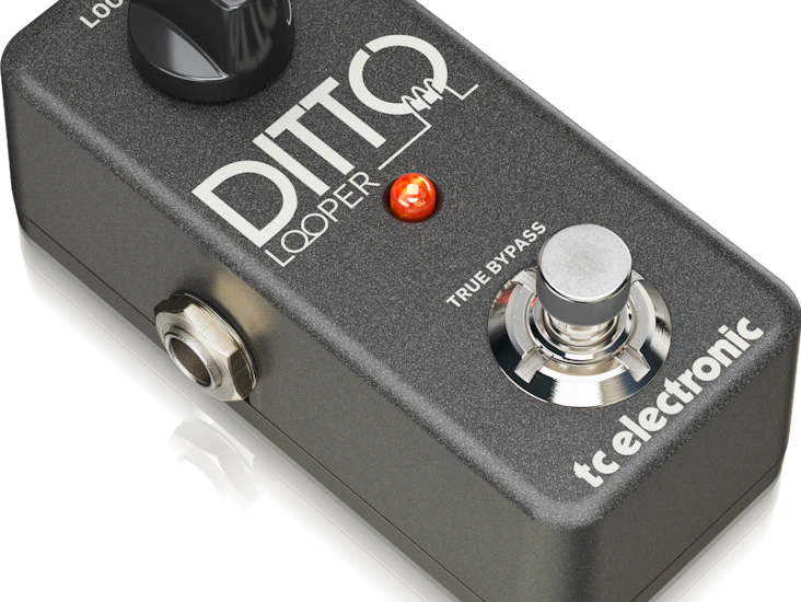 Electronic ditto loop pedal