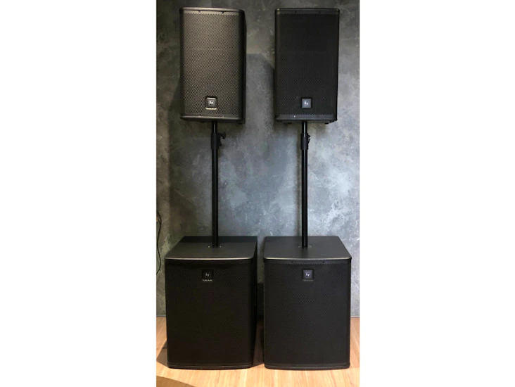 Electro-voice elx sound system. loudspeakers & subs