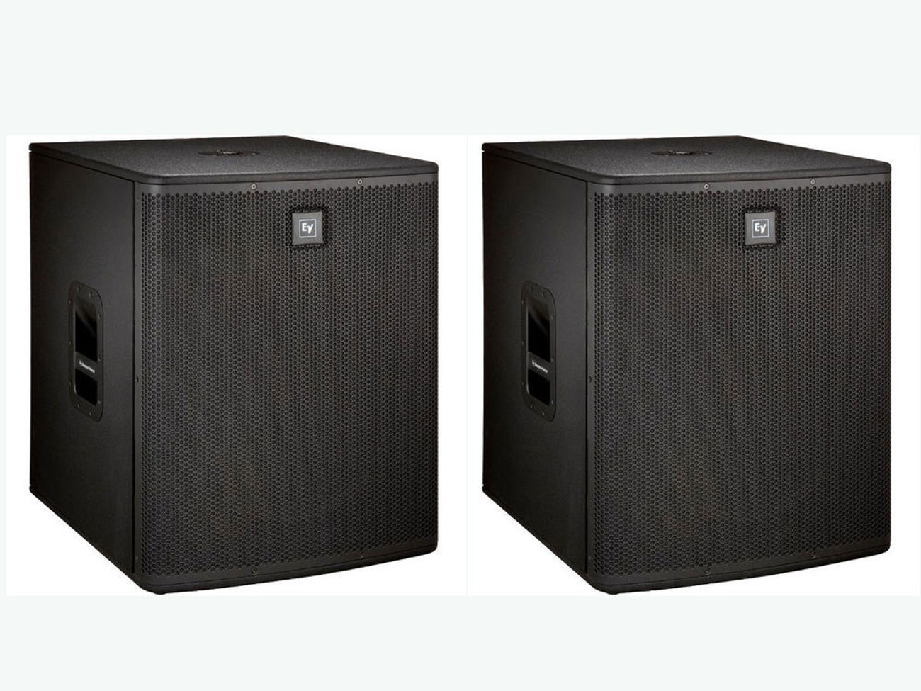 Electro-voice elx118p subwoofer (x2) activepa speakers sub
