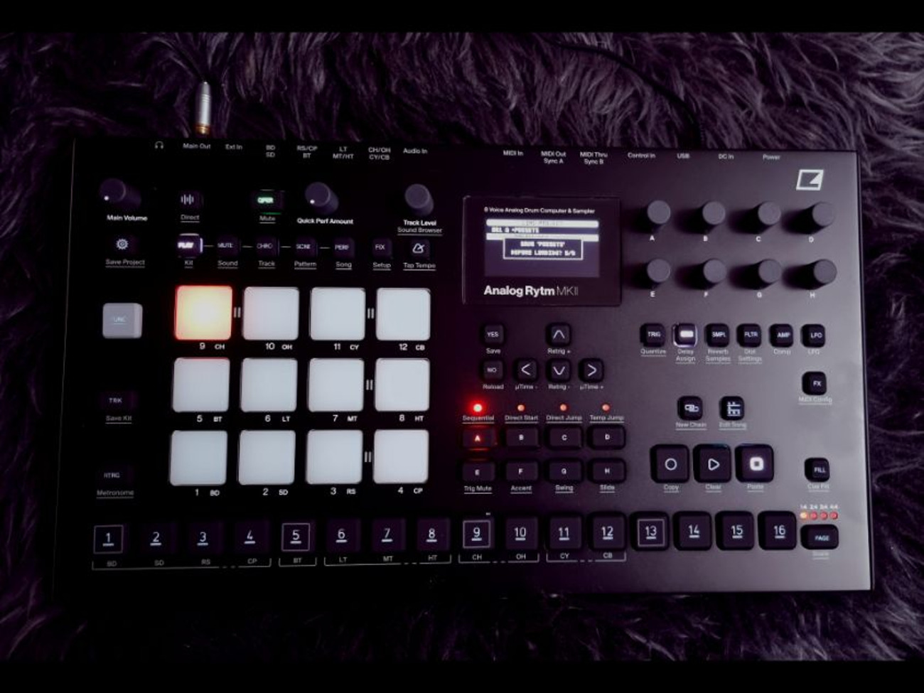 Elektron rytm mk2 black