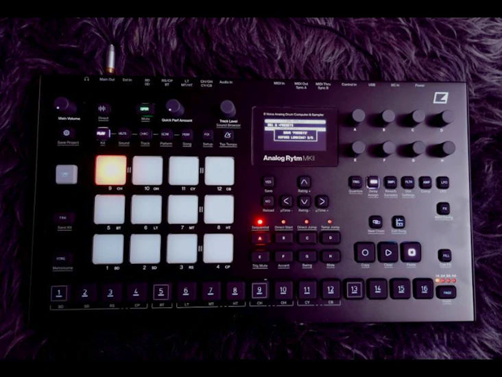 Elektron rytm mk2 black