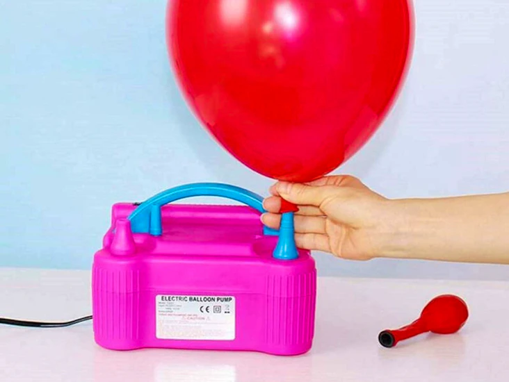 Eletric balloon inflator pump for party