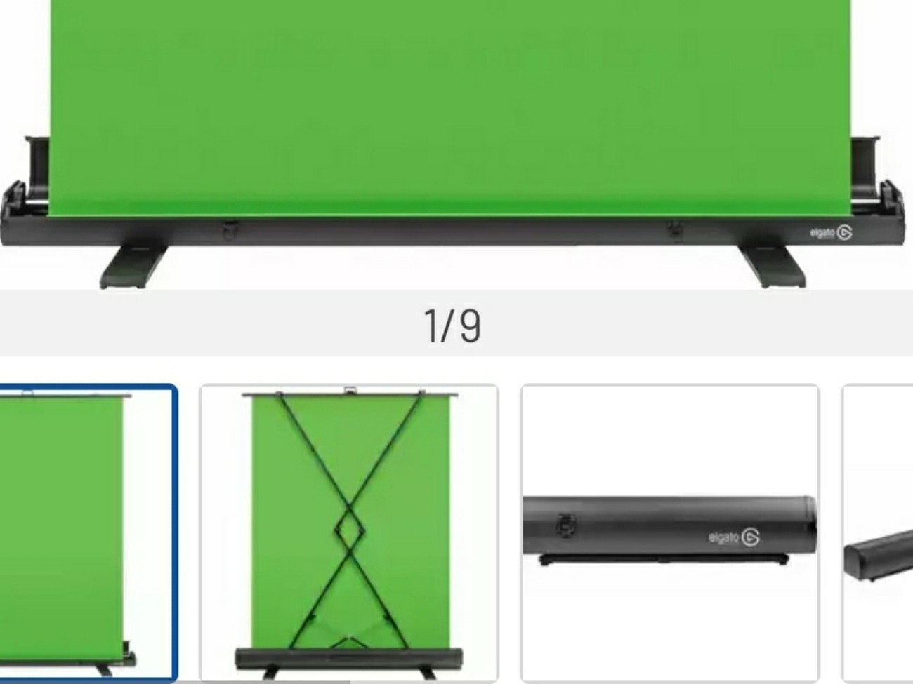 Green screen, chroma screen, easy and quick setup