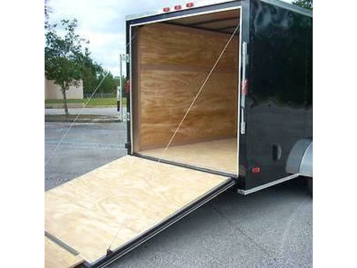 Enclosed storage trailer 8x16