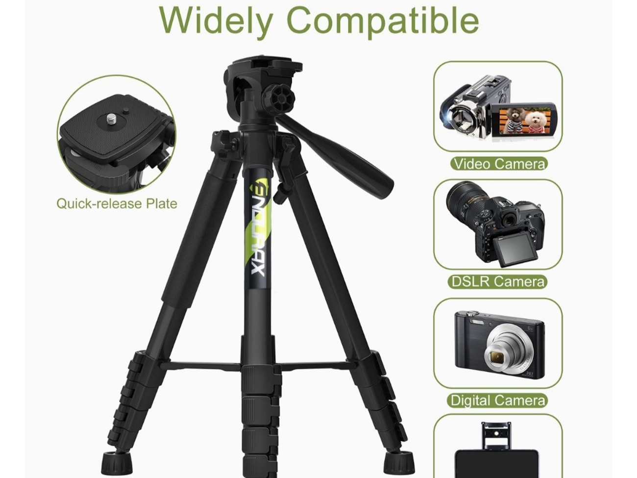 Endurax 66 video camera tripod stand