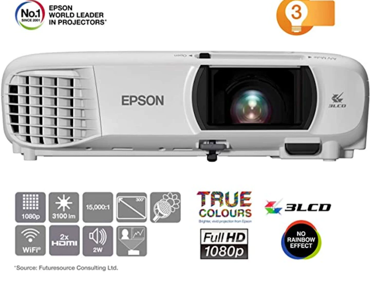 Epson eh-tw650 3lcd, full hd, 3100 lumens, 300 inch display,