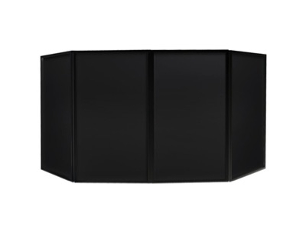 Equinox foldable dj screen black/white 