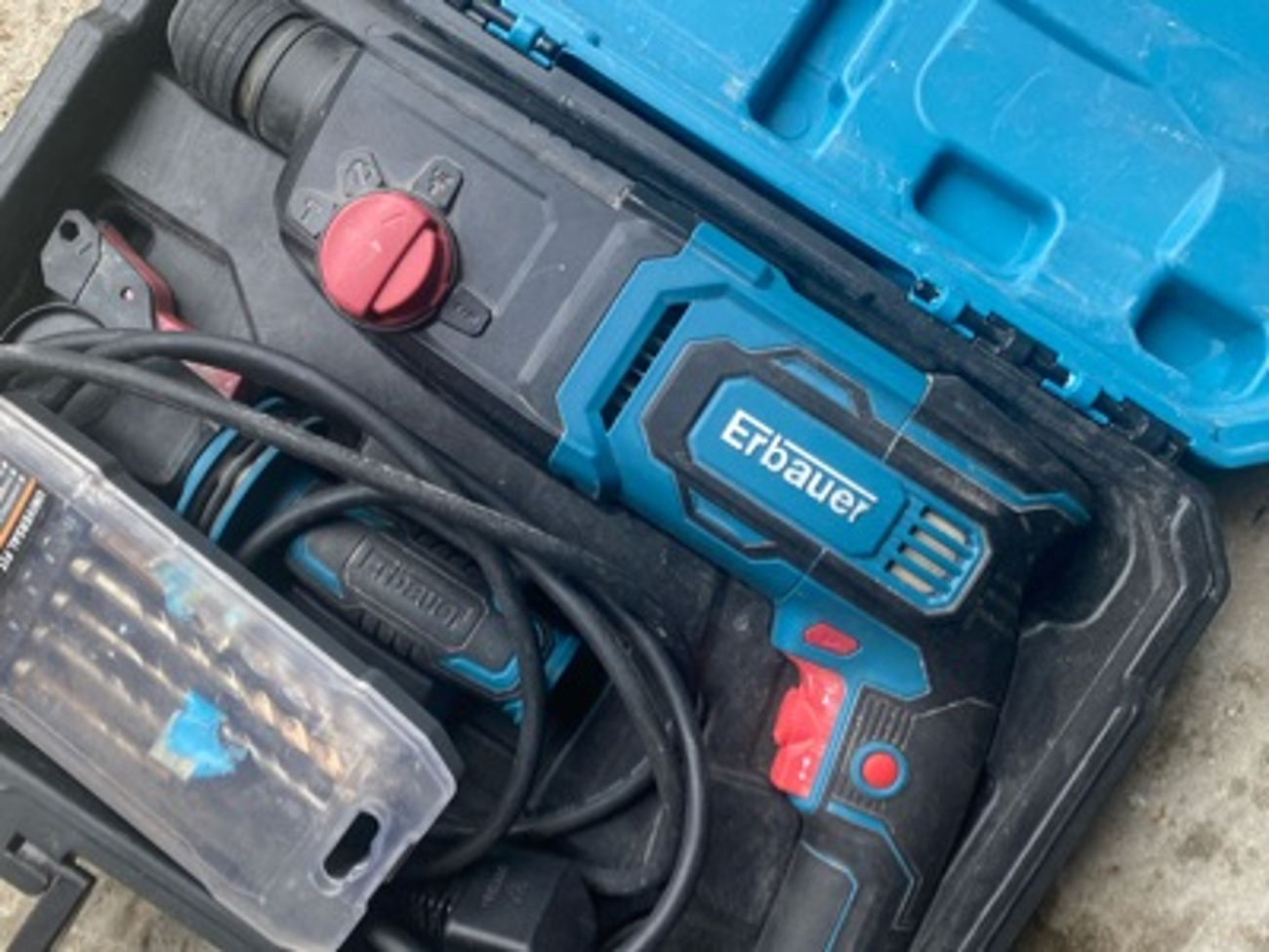 Erbauer corded hammer drill