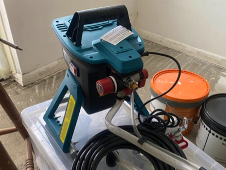 Erbauer eaps600 paint sprayer 600w